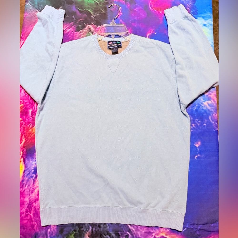 Pale Blue Crewneck Sweater